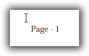 PDFに追加されたページ番号