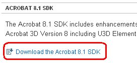 Acrobar SDK Download（４）